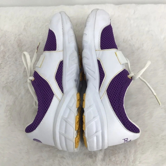 Piro Women’s Cheerleading LSU Tigers Sneaker Shoes Purple White Size 8 - Picture 5 of 9